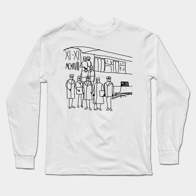 Armistice of Compiègne by 9JD Long Sleeve T-Shirt by JD by BN18 